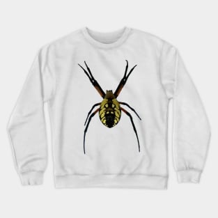 Yellow Garden Spider Crewneck Sweatshirt